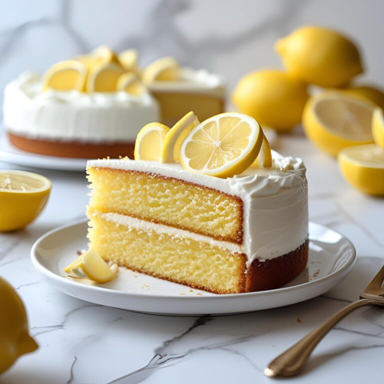 Fluffy Lemon Cake